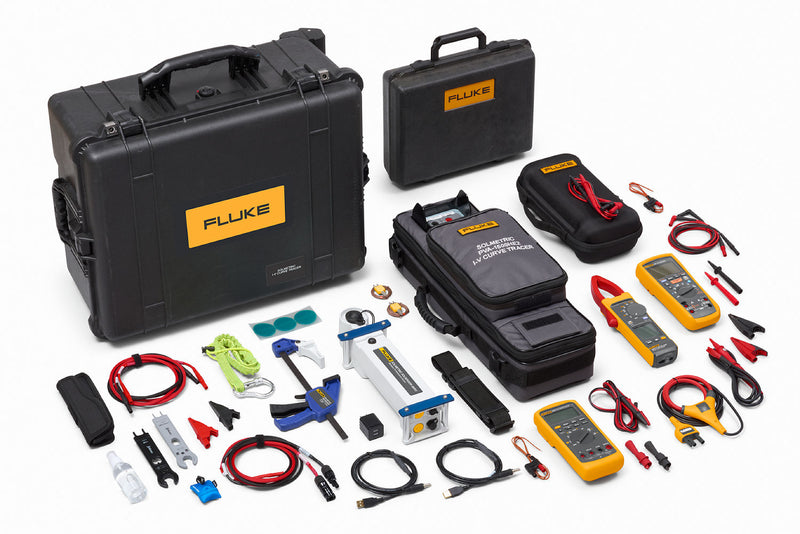 Fluke SOL-INS87-KIT Solmetric PVA High Efficiency IV Curve Tracer + 1587FC + 393 + 87V