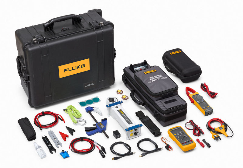 Fluke SOL-DMM87V-KIT Solmetric PVA High Efficiency IV Curve Tracer + 393 + 87V