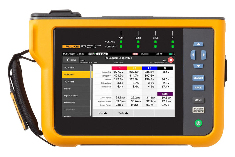 Fluke 1773 Power Quality Analyzer